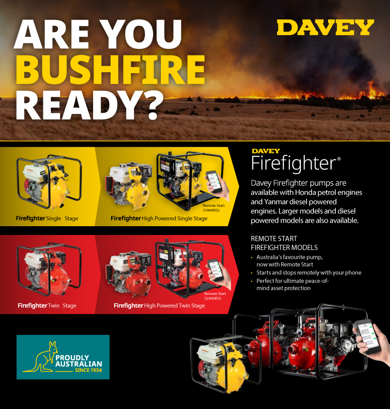 Engine Driven Davey Firefighter® Pumps